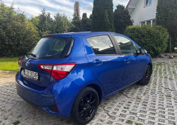 Toyota Yaris cena 46500 przebieg: 80000, rok produkcji 2017 z Lublin małe 781